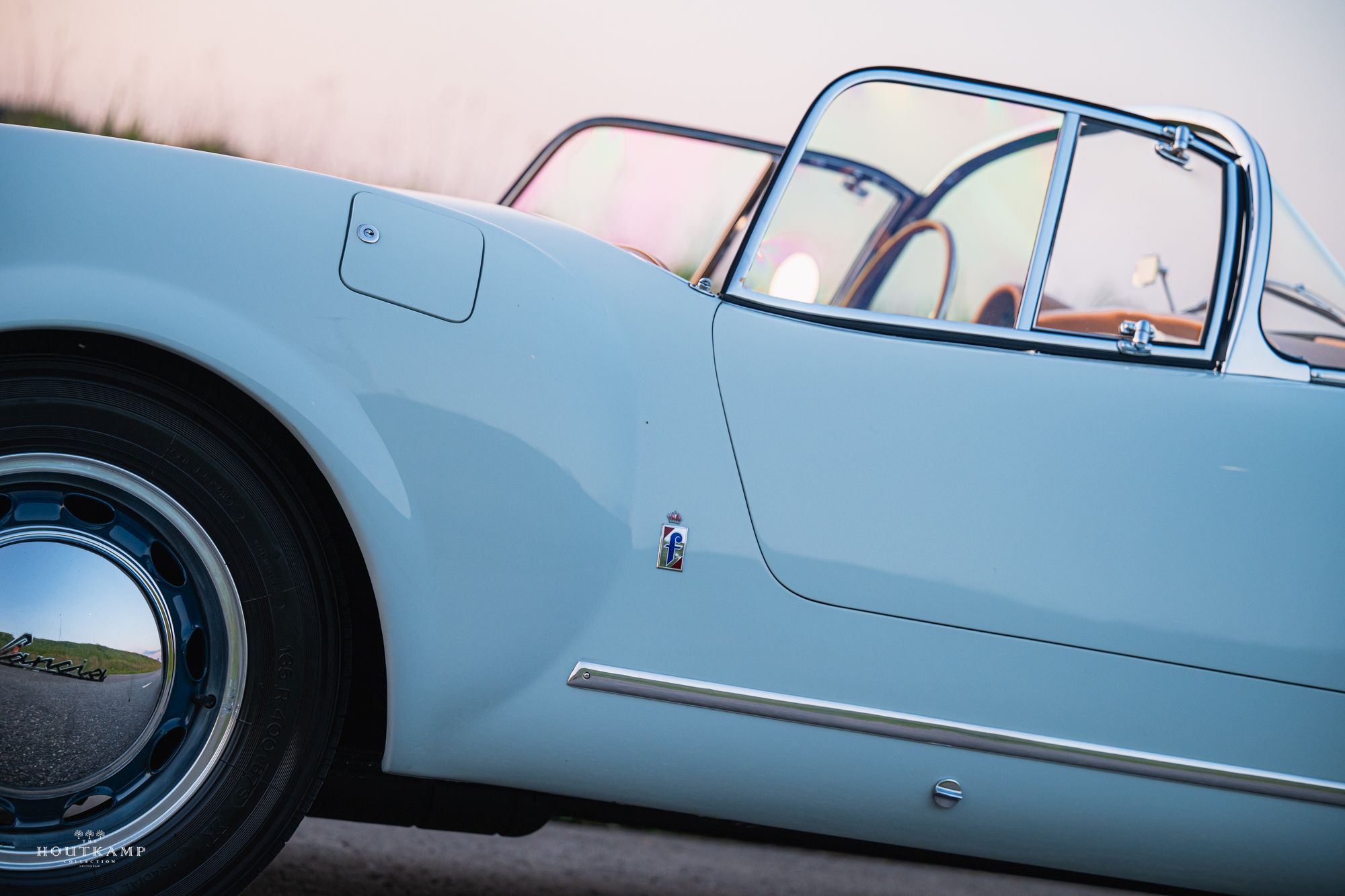 1955 Lancia B24S Spider America avec son hard-top